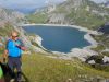 Rast bei der Wanderung zur Totalphütte